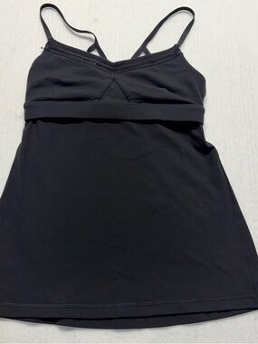 lululemon athletica Black Mesh Crop Top 6